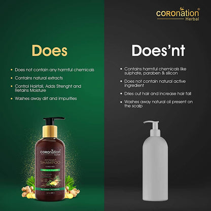 Coronation Herbal Herbal Anti Dandruff Shampoo - Distacart