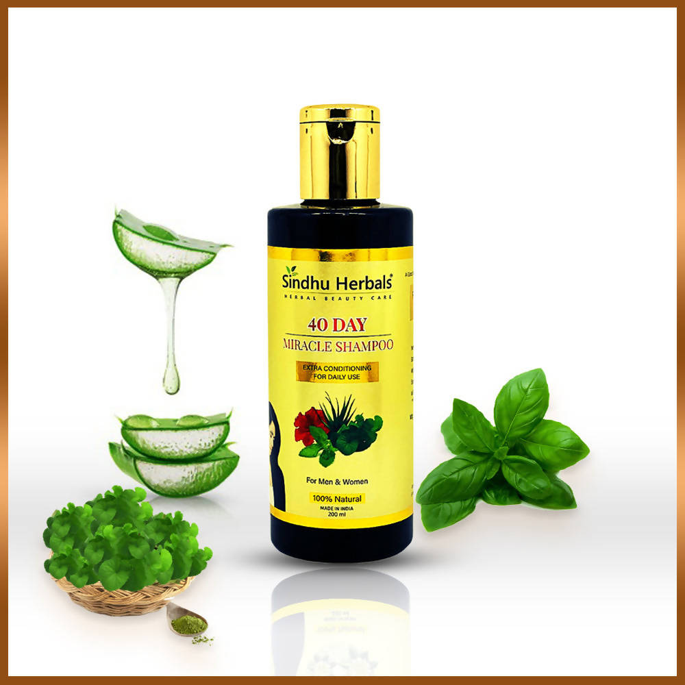 Sindhu Herbals 40 Day Miracle Shampoo