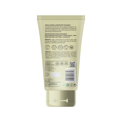 Oshea Herbals Neempure Anti Acne & Pimple Face Wash - Distacart