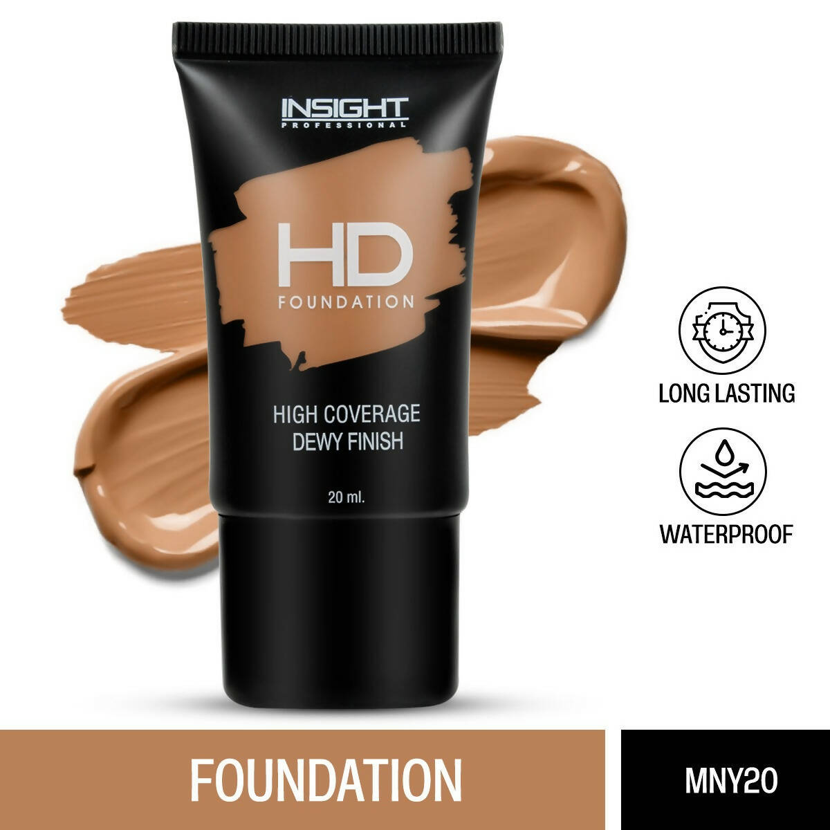 Insight Cosmetics HD Foundation - MNY 20 - Distacart