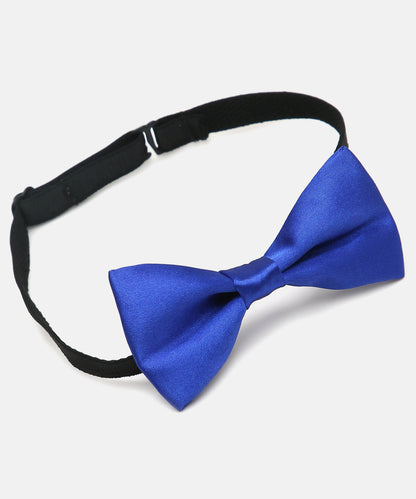 Manet Boys Solid Single Layer Bow - Bright Blue - Distacart