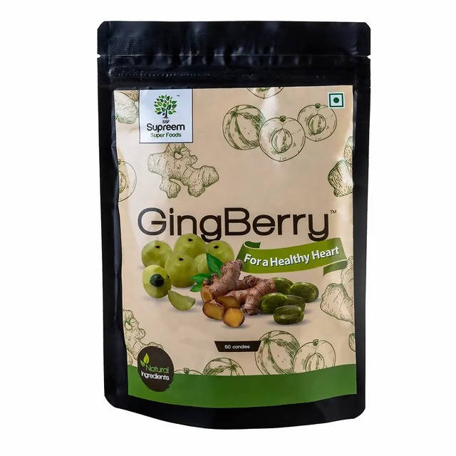 Supreem Super Foods Gingberry Candy