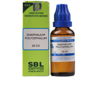 Thumbnail for SBL Homeopathy Gnaphalium Polycephalum Dilution