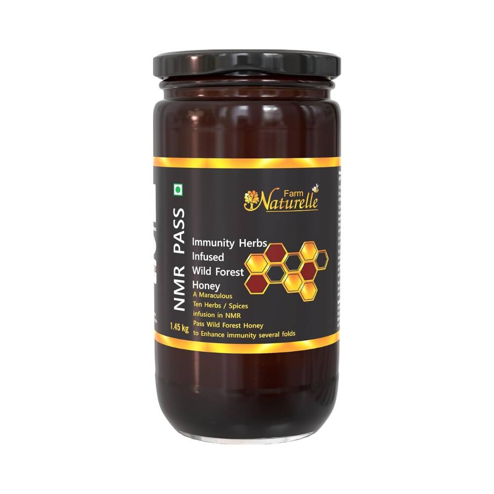 Farm Naturelle Immunity Herbs Infused In Wild Forest Honey - Distacart