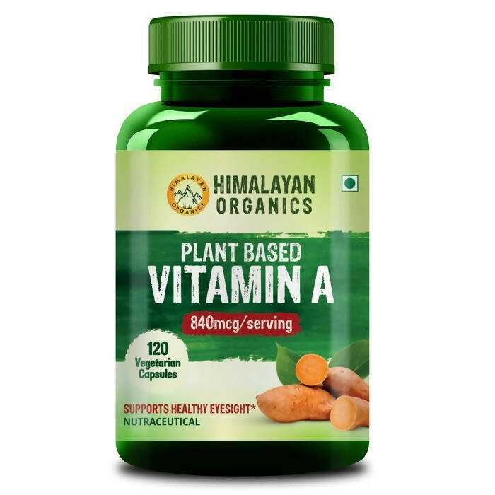 Himalayan Organics Plant Based Vitamin A Capsules - Distacart