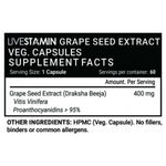 Thumbnail for Livestamin Grape Seed Extract Capsules - Distacart