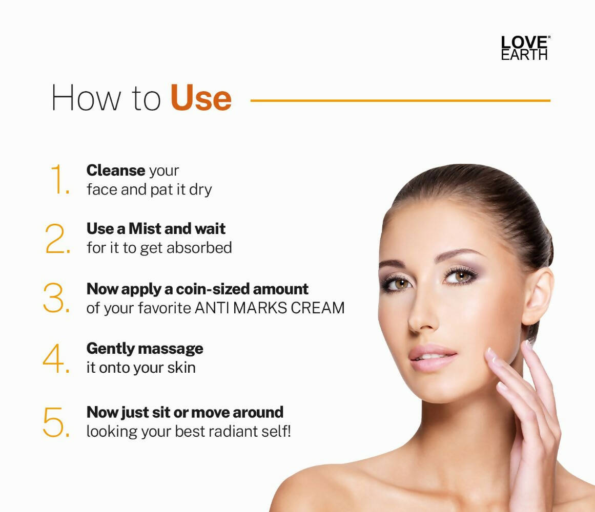 Love Earth Anti – Marks Cream - Distacart