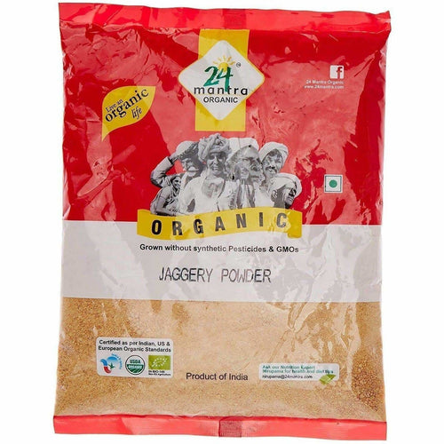 24 Mantra Organic Jaggery Powder 500gm