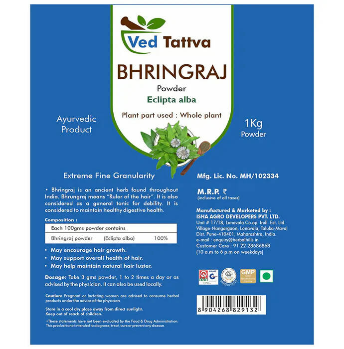 Ved Tattva Bhringraj Powder - Distacart