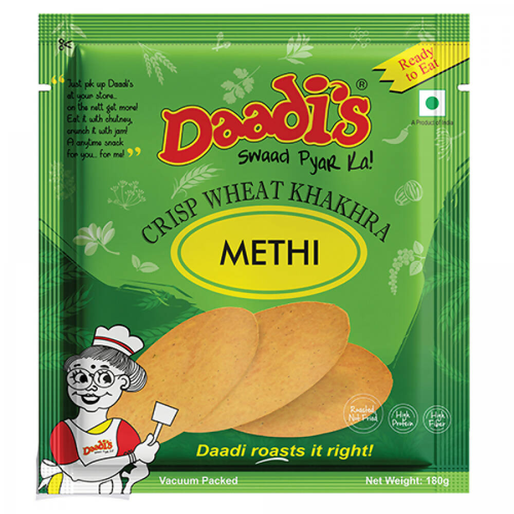 Daadi's Methi Khakhra - Distacart