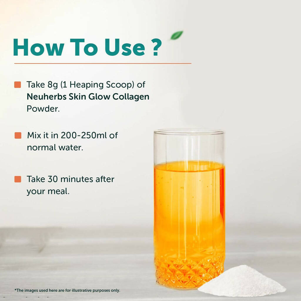 Neuherbs Skin Glow Collagen Powder with NeuBoost Blend - Distacart
