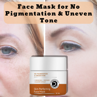 Thumbnail for Dermistry Skin Perfecting Face Mask Kojic Acid Resorcinol for Pigmentation Dark Spots Uneven Tone - Distacart