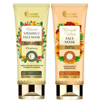 Thumbnail for Oriental Botanics Rivayat Ubtan Face Mask And Nature’s Vitamin C Face Mask Combo