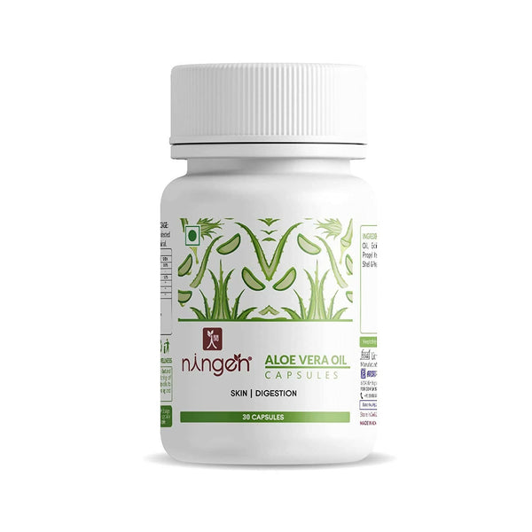 Ningen Aloe Vera Oil Capsules - Distacart