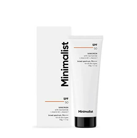 Minimalist Sunscreen Cream SPF 50 - Distacart