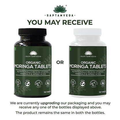 Saptamveda Organic Moringa Tablets