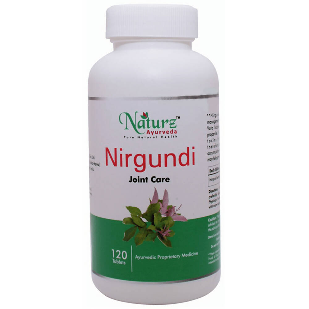 Naturz Ayurveda Nirgundi Joint care Tablets - Distacart