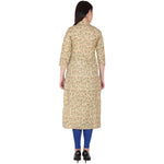 Thumbnail for Kanoor Women's goldcotton straight kurti