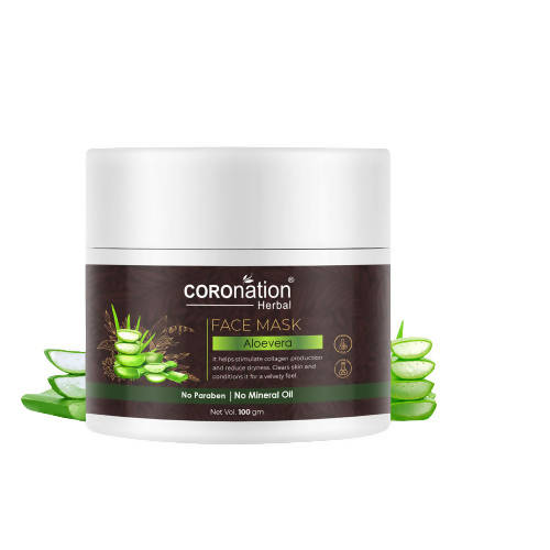 Coronation Herbal Aloevera Face Mask - Distacart