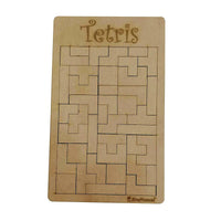 Thumbnail for Kraftsman Wooden Tetris Jigsaw Puzzle Board | Made In India (Tetris Board) - Distacart