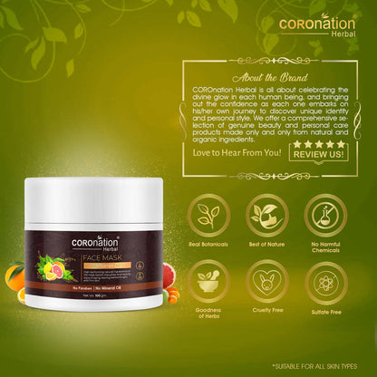 Coronation Herbal Vitamin C Face Mask - Distacart