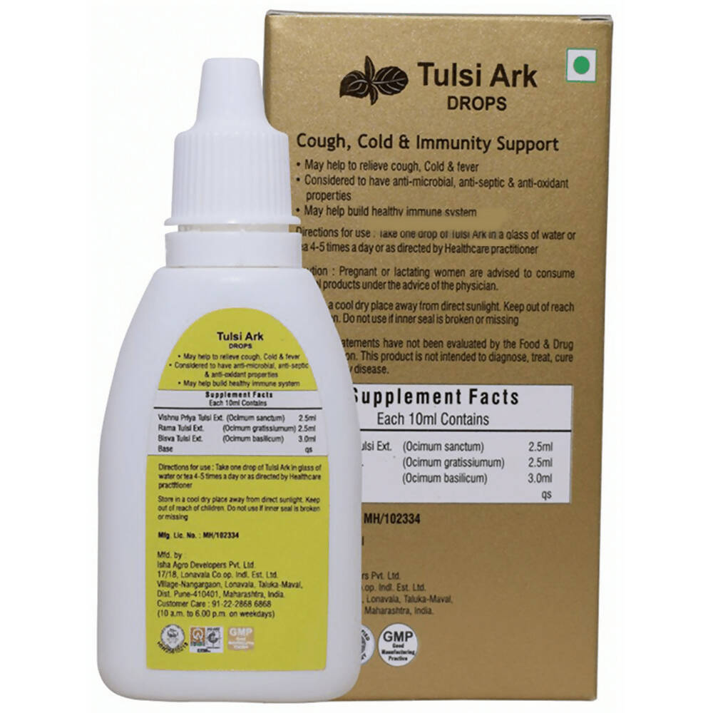 Naturz Ayurveda Tulsi Ark Drops - Distacart