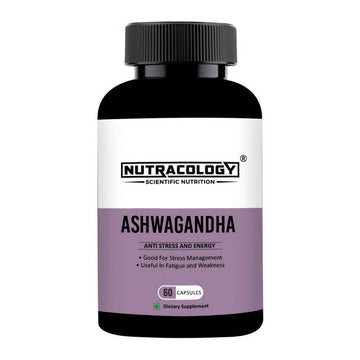 Nutracology Ashwagandha Tablets For Stamina Energy and Strength - Distacart