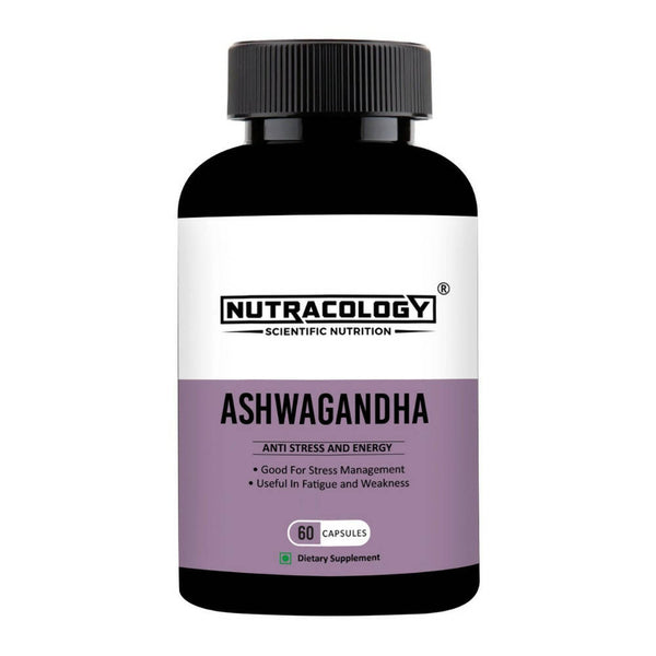 Nutracology Ashwagandha Tablets For Stamina Energy and Strength - Distacart
