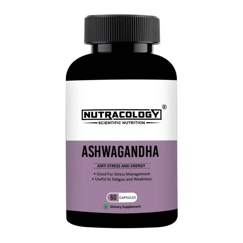 Nutracology Ashwagandha Tablets For Stamina Energy and Strength - Distacart