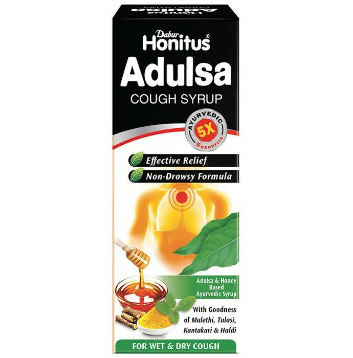 Dabur Honitus Adulsa Cough Syrup - Distacart