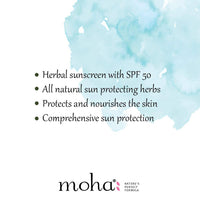 Thumbnail for Moha Herbal Sunscreen Lotion with benefits