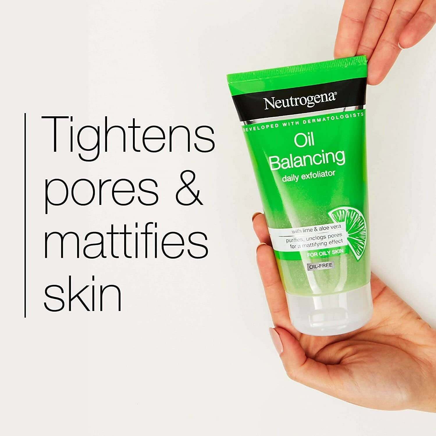 Neutrogena Oil Balancing Daily Exfoliator Face Wash - Distacart