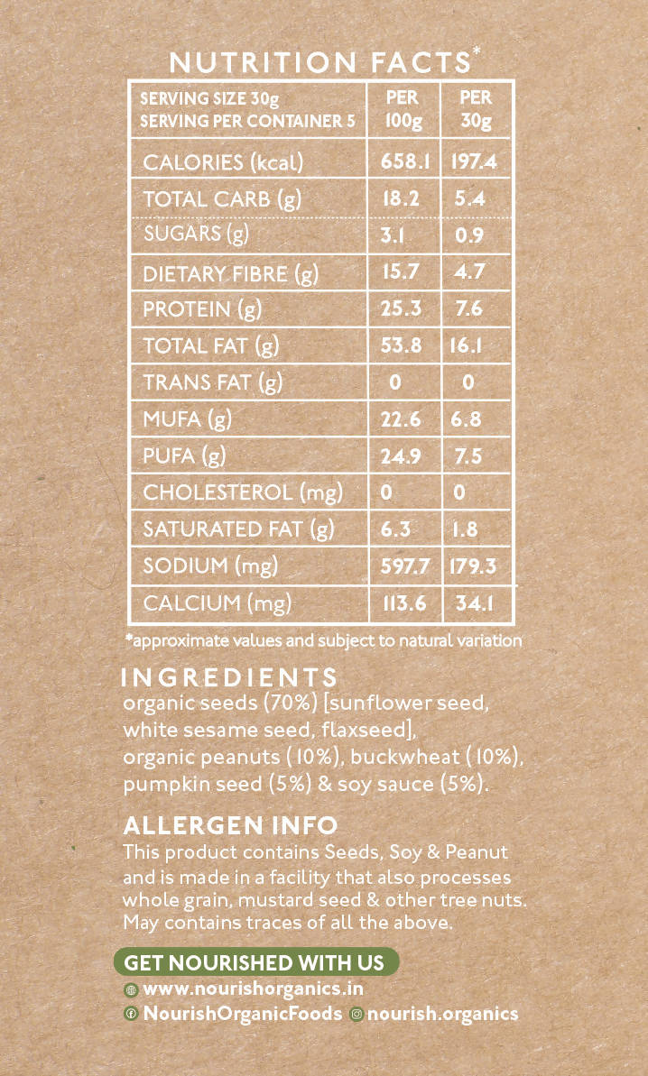 Nourish Organics Omega Seed Mix - Distacart