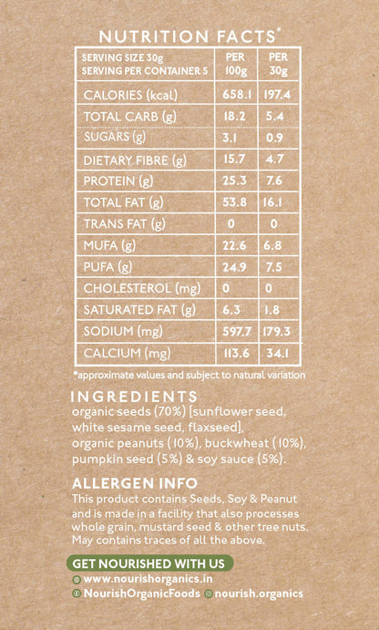 Nourish Organics Omega Seed Mix - Distacart