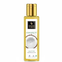 Thumbnail for Good Vibes Coconut 100% Pure Cold Pressed Carrier Oil For Hair & Skin