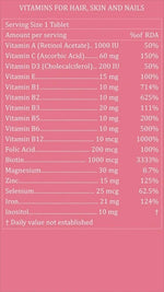 Thumbnail for Purayati Vitamins Tablets for Hair, Skin and Nails