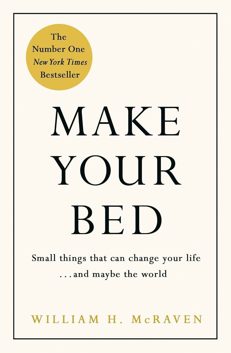 Make You Bed by William H. McRaven - Distacart