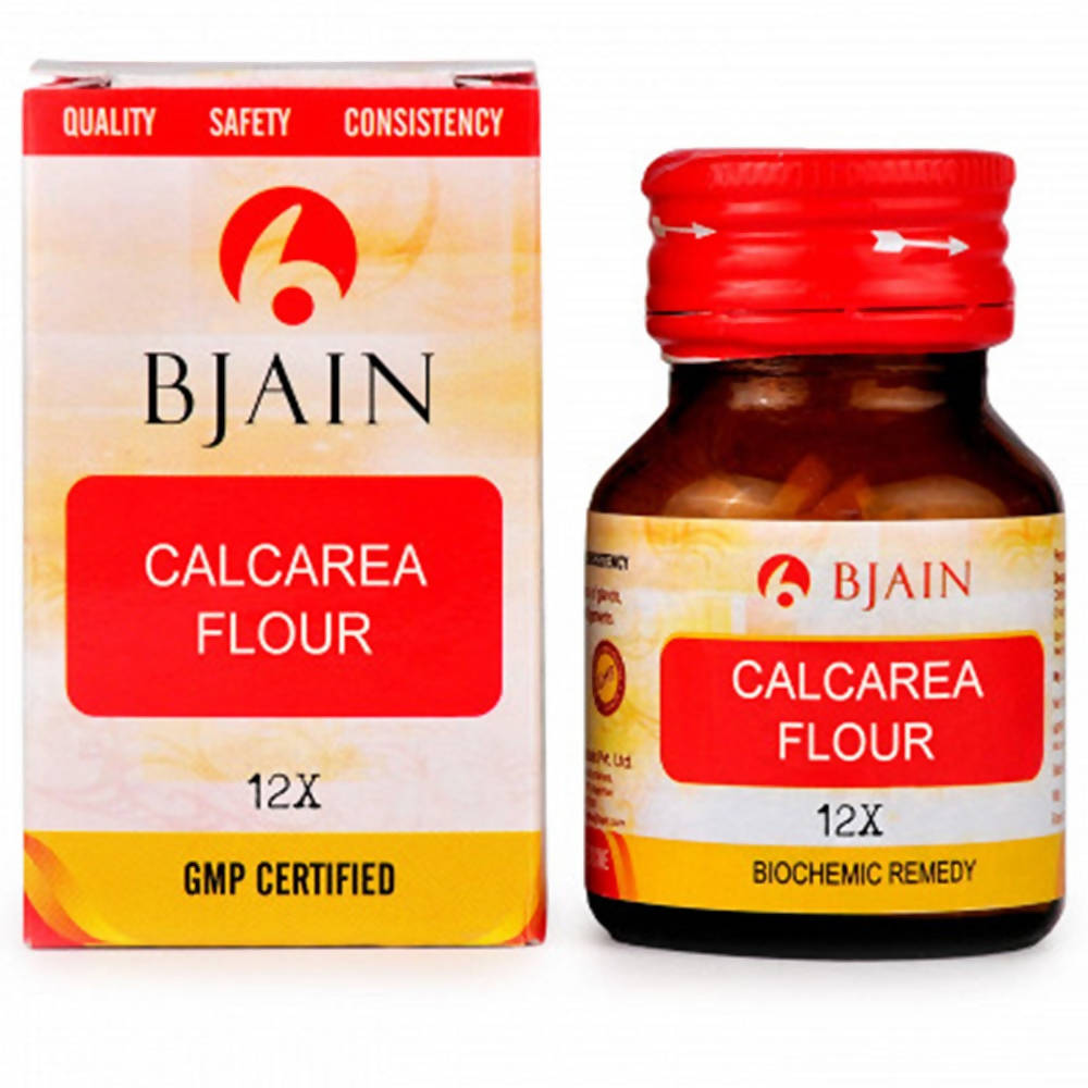 Bjain Calcarea Fluorica (Flour) Biochemic Tablet - Distacart