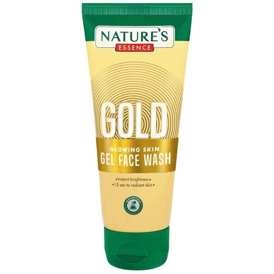 Nature's Essence Gold Glowing Skin Gel Face Wash - Distacart