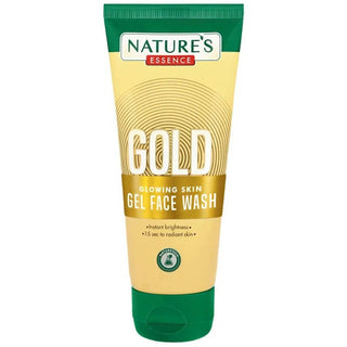 Nature's Essence Gold Glowing Skin Gel Face Wash - Distacart