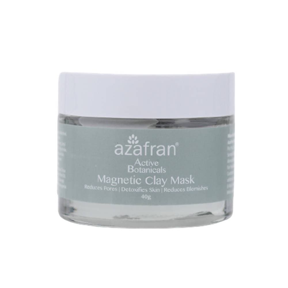 Azafran Active Botanicals Magnetic Clay Mask (Clay Soap Combo) - Distacart