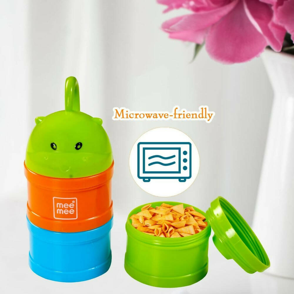 Mee Mee Multi Storage Milk Powder & Baby Food Box (Multicolor) - Distacart