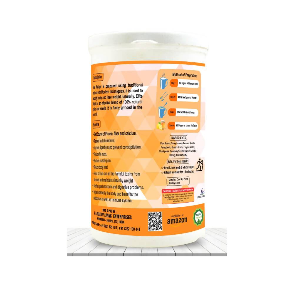 Healthy Living Elite Weight Natural Detox and Weight Management Supplement - Distacart