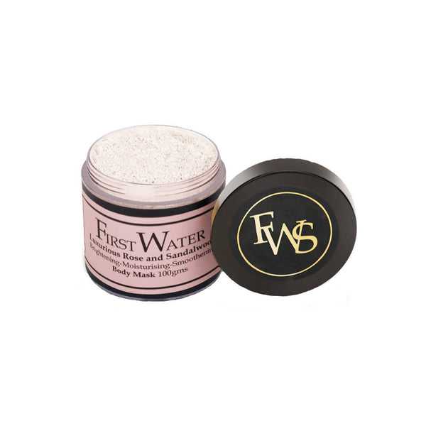 First Water Luxurious Rose And Sandalwood Body Mask - Distacart