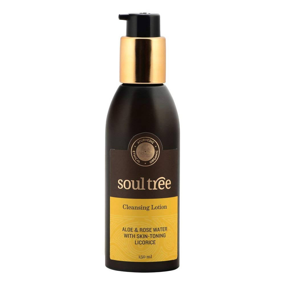 Soultree Cleansing Lotion - Aloe & Rose Water With Skin-Toning Licorice