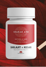 Thumbnail for Charakayu Shilajit + Kesar Tablets - Distacart