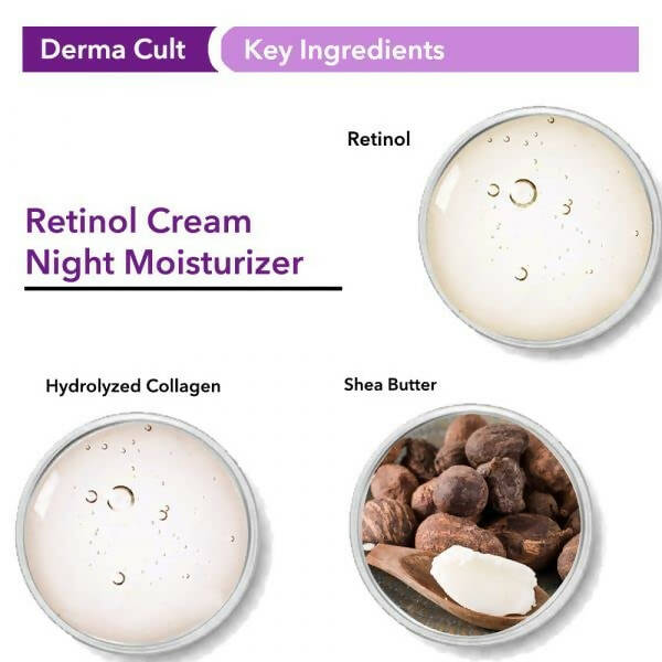 Professional O3+ Derma Cult Retinol Cream Night Moisturizer - Distacart