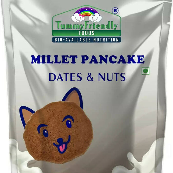 TummyFriendly Foods Aluminium-Free Millet Pancake Mix with Dates and Nuts - Distacart