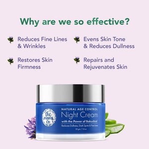 The Moms Co Natural Age Control Night Cream (50 Gm) - Distacart
