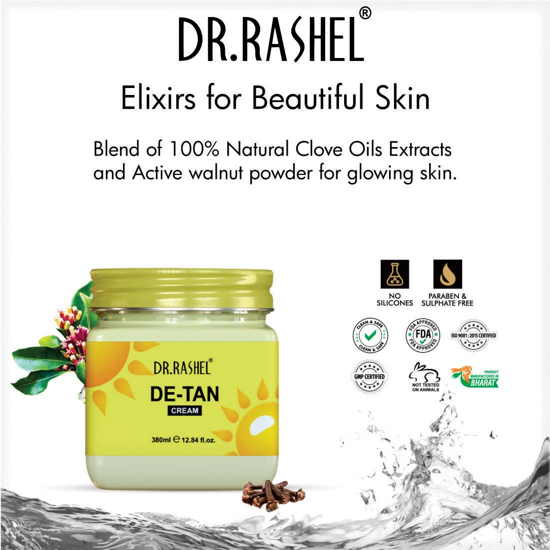 Dr.Rashel De-Tan Face Cream - Distacart